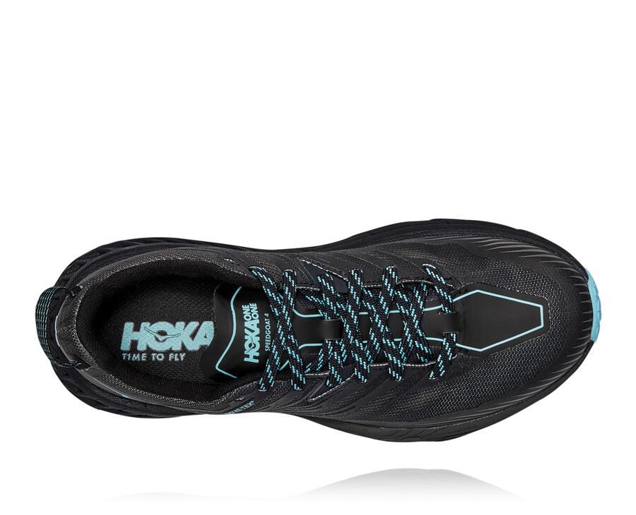 Zapatillas Trail Hoka One One Mujer - Speedgoat 4 Gore-Tex - Negras - SUA596830